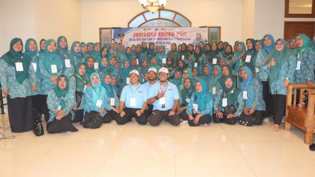 Kolaborasi JOB di Agenda Jambore Kader PKK Se-Kecamatan Pebayuran